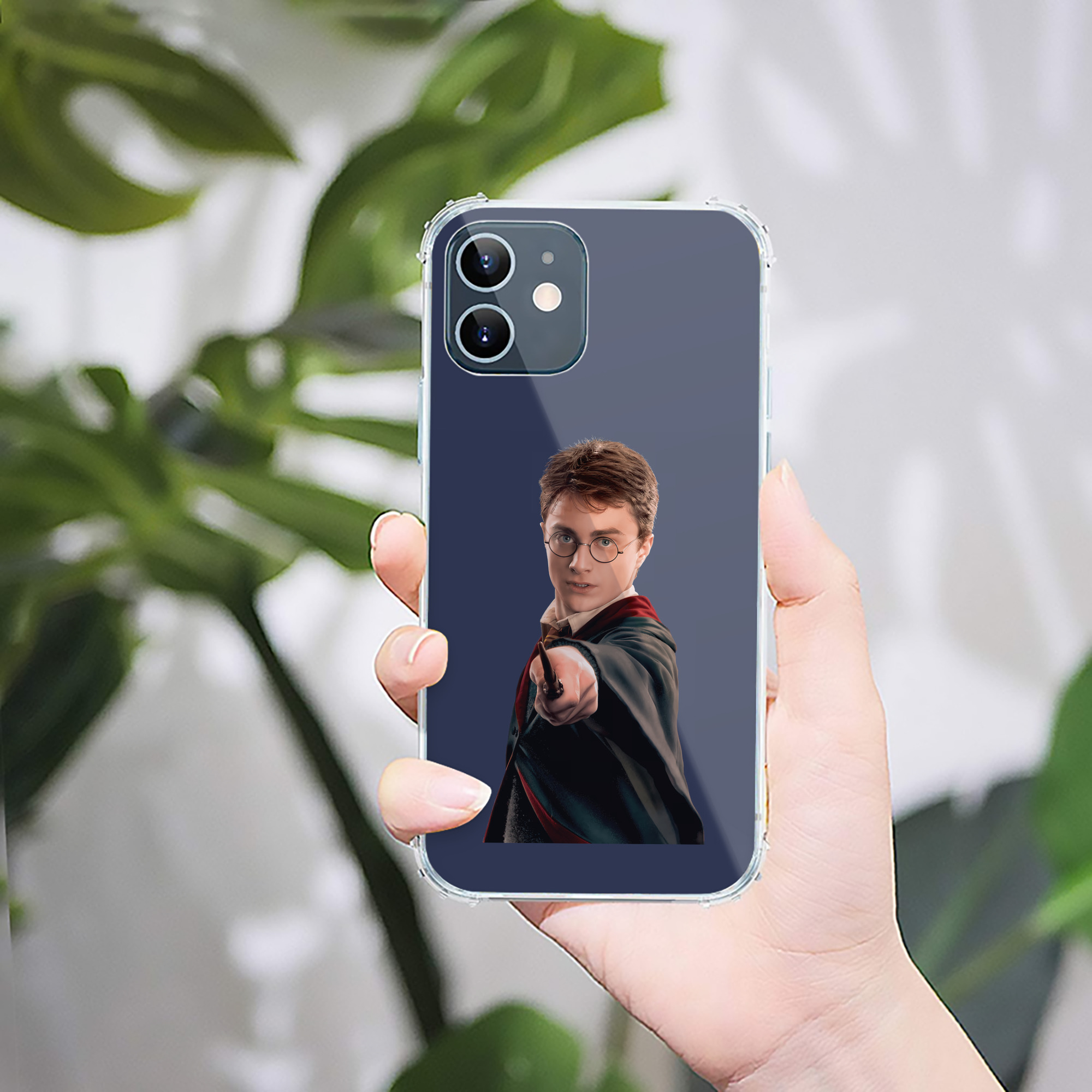 （画像用） Harry Potter ハリー・ポッターシリーズ 【iPhone 12シリーズ対応】透明スマホケース（クリアソフトケース）